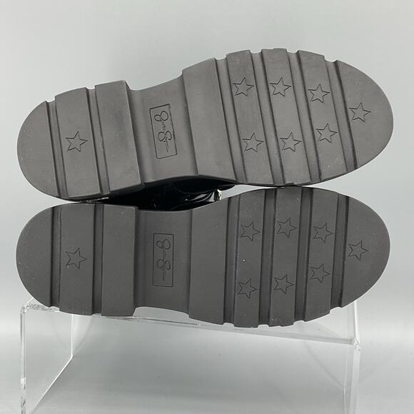 NEW Jessica Simpson Girls Rosa Brooch Embellished Ankle Boots Black Size 4 - Picture 8 of 10